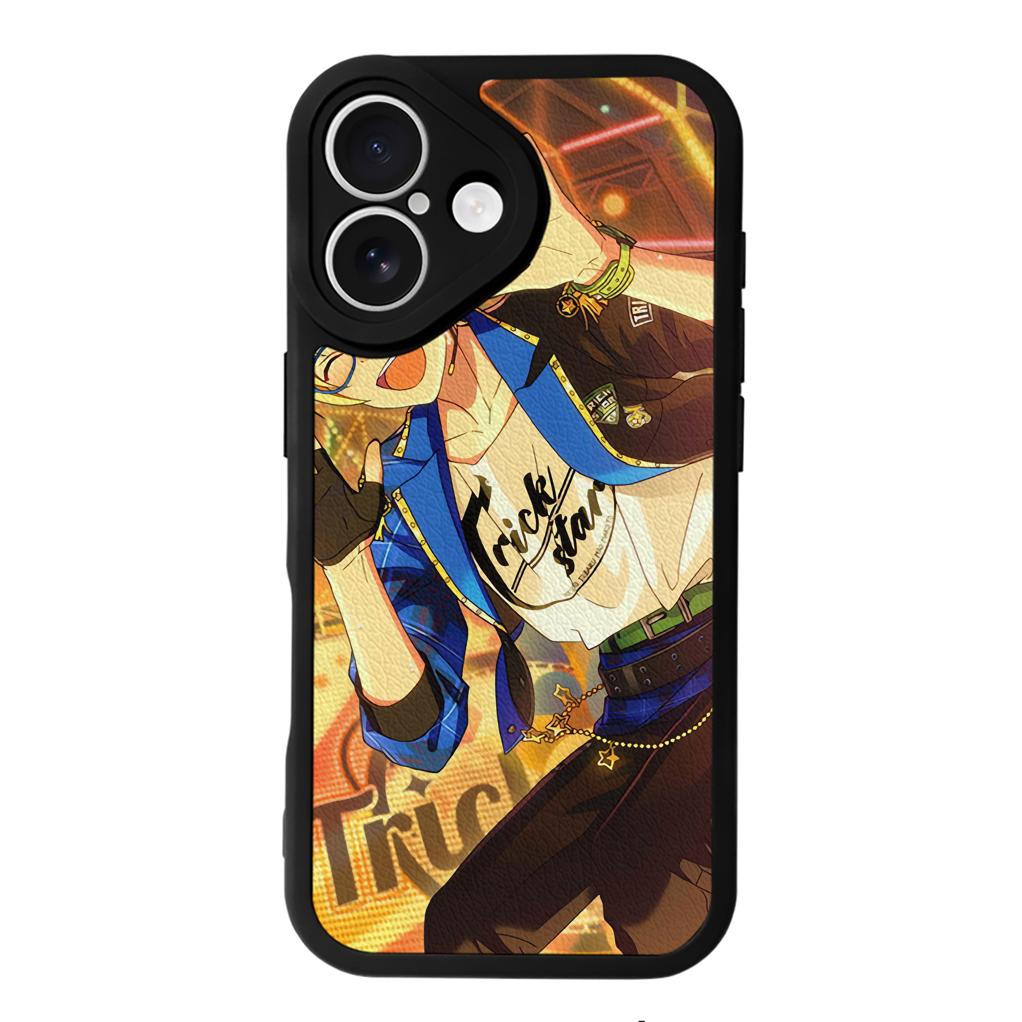 （画像用） あんさんぶるスターズ! Ensemble Stars 【iPhone 16シリーズ対応】シリコンスマホケース（レザー調） 材質：シリコン